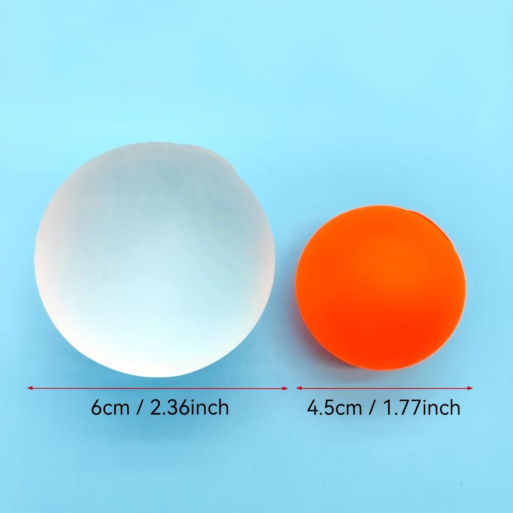 Round Slow Rebound Squishy Ball, Soft Touch Stress Relief Toy, Perfect Desk Decor & Holiday Gift Collection