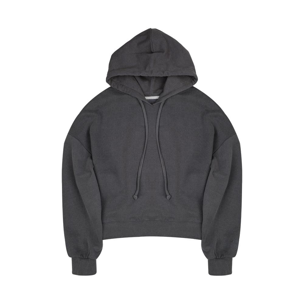 Balbi Pigment Oversized Hoodie Charcoal/Free