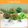 Artificial Lily Plant With Plastic Pot For Home Decor And Gift Ideas