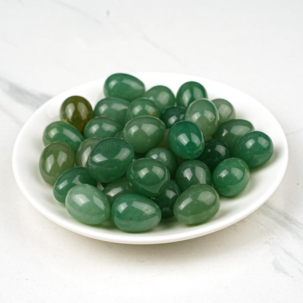 1 Pcs, Natural Crystal Rolling Stone, Mini Egg, 15 * 20mm, Raw Stone Bird Egg, Easter Egg, Ornament