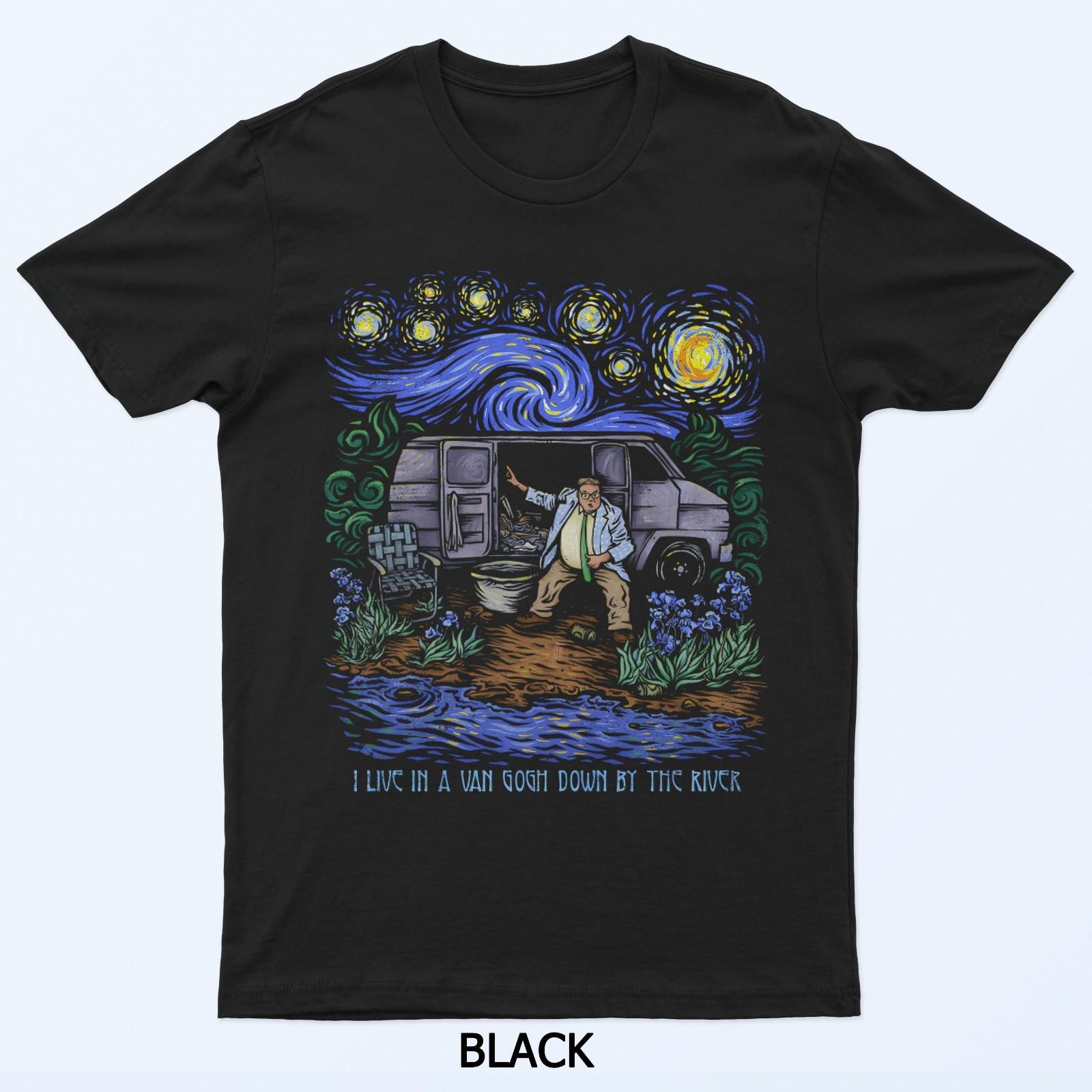 Футболка «Ван Гог у реки» S
