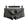 Ice Silk Low-Rise Men's Breathable Thong Briefs