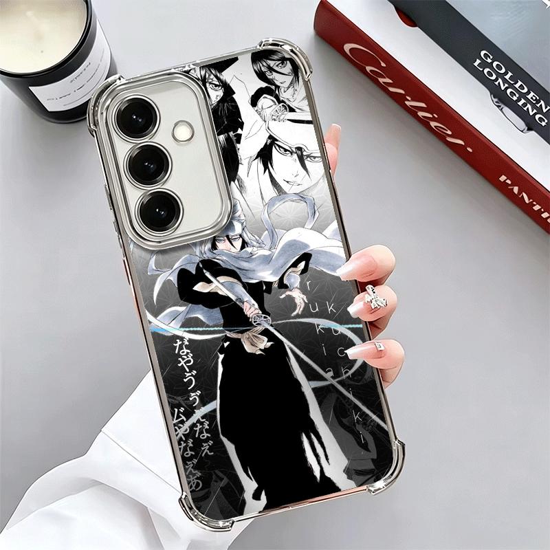 

Bleach Kuchiki Rukia Plating Phone Case For Samsung A17 A07 A37 A57 A16 A56 A15 A55 A14 A54 A13 A53 A26 A36 A25 A35 A24 A34 A23 Samsung A24