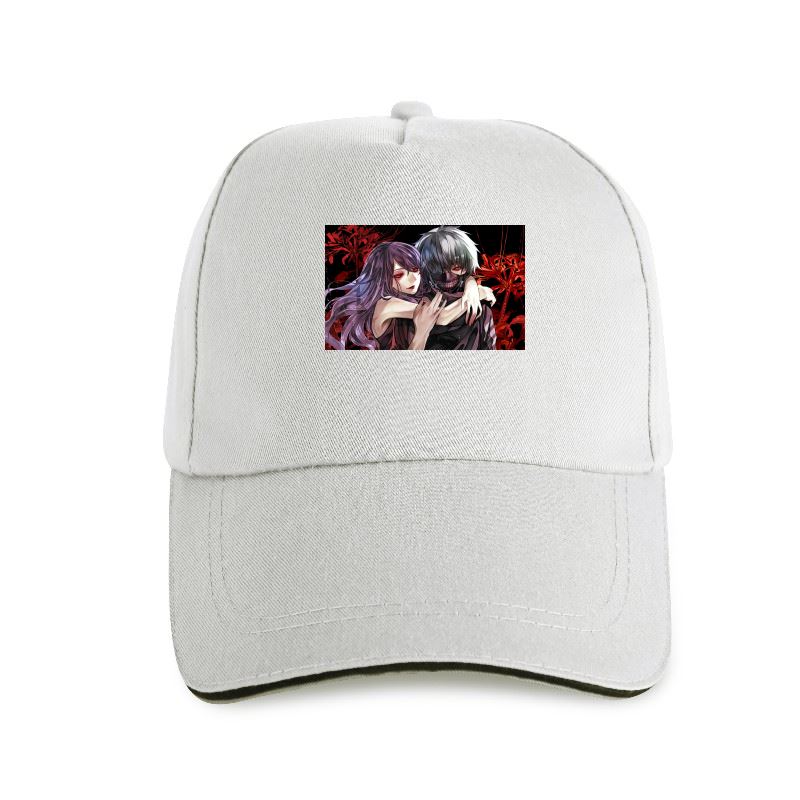 New Cap Hat  Cotton Tokyo Ghoul Baseball Cap Man Cartoon Summer Cool Funny Unisex Cotton Tops Harajuku Streetwear