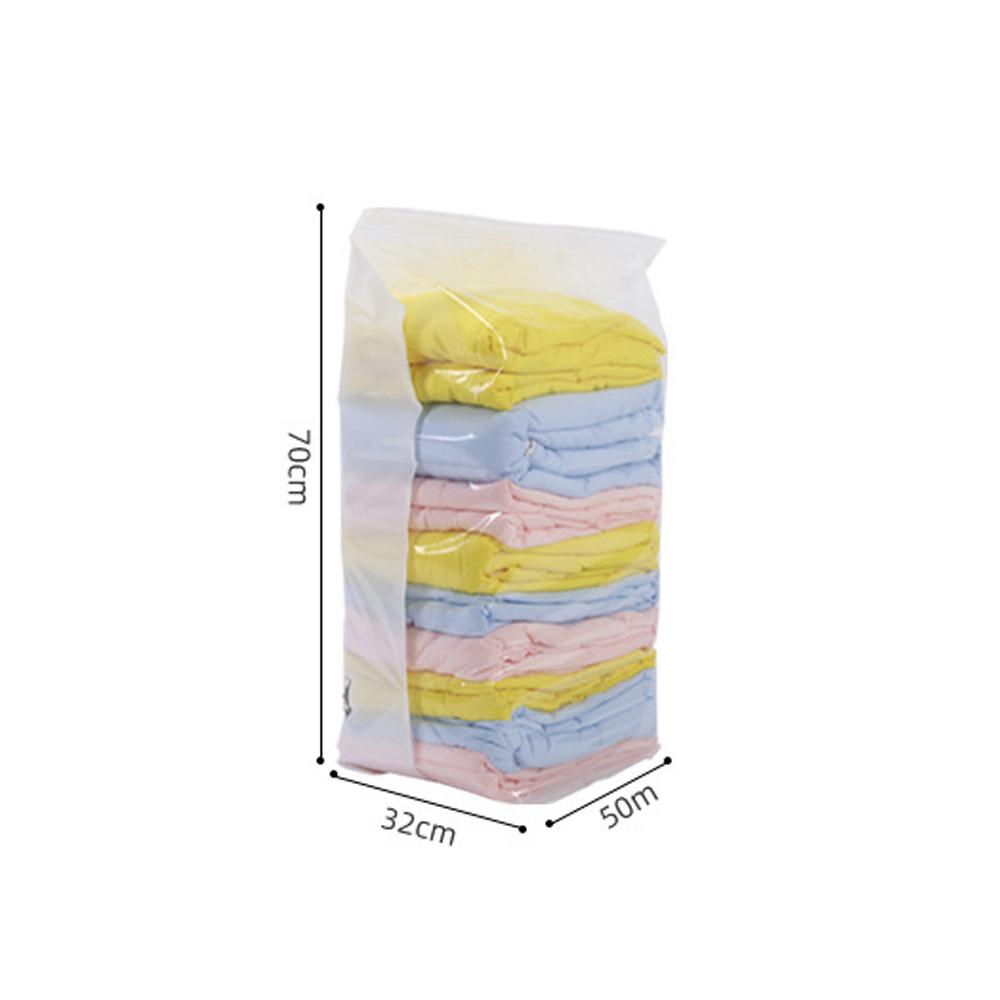 High Capacity Vacuum Bag Package Compressed Organizer for Quilts Clothes Transparent Space Saving Seal Bags Foldable Storage Bag