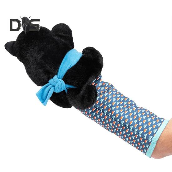 1Pc/2Pcs Cat Puppet Wrestler Toy Interactive Stuffed Animals Hand Puppet with Tough Padding for Safe Play Cat Wrestling Puppet Toy for Boredom-Busting