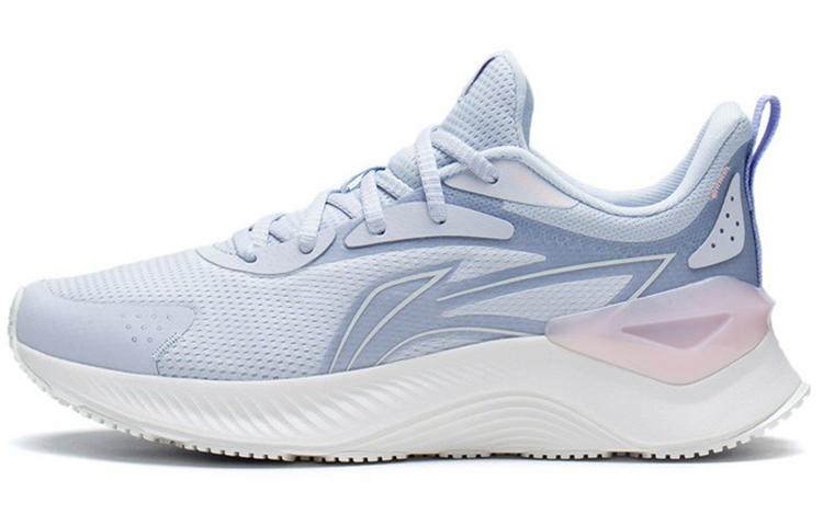 Li Ning YueYing Element Running Shoes Women s Low Top Ice Blue ARHS010-8 35.5