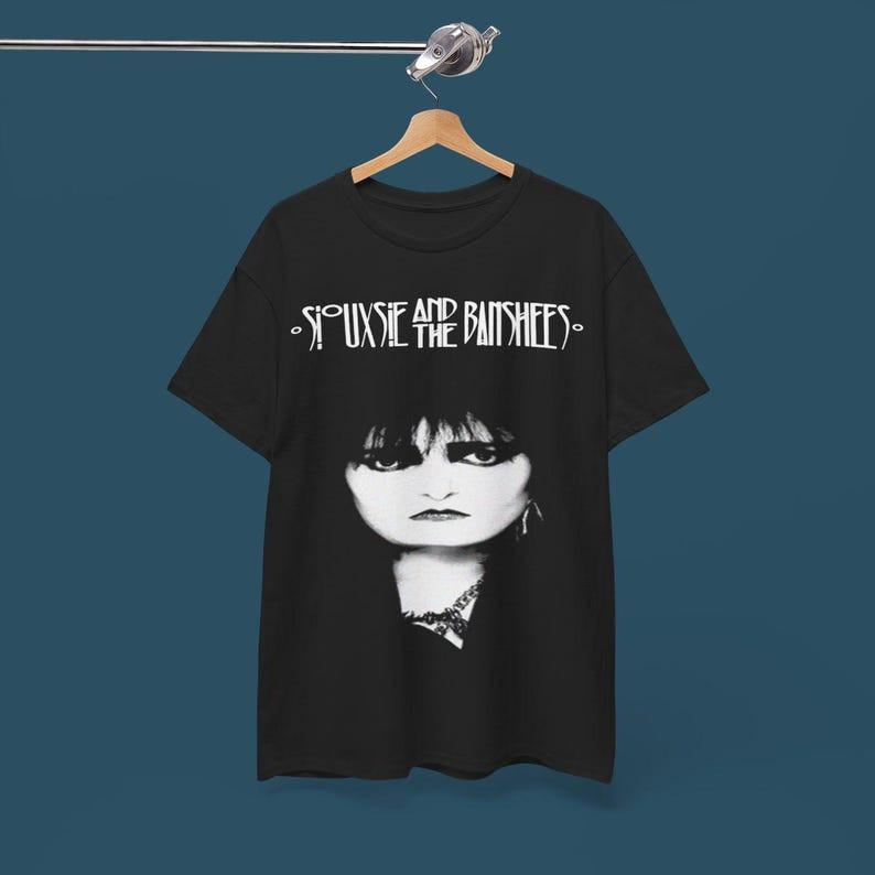 Siouxsie and the Banshees Post-Punk Gothic Rock 80s Unisex Tee S