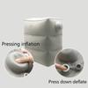 Easy Press Inflation-Airplane Footrest 2/3 Layers Inflatable Foot Rest  Planes Trains Buses