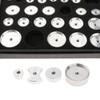 25 Pieces Watch Back Press Dies Cap Machine Accessories Watch Press Dies
