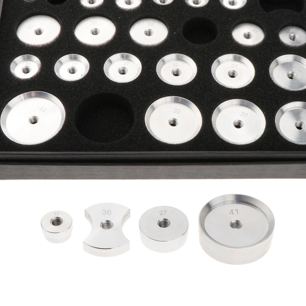 25 Pieces Watch Back Press Dies Cap Machine Accessories Watch Press Dies