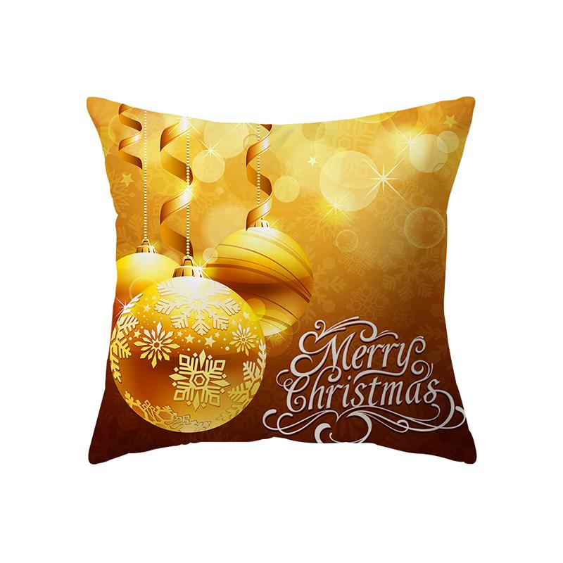 Vánoční téma Vánoční dekorace Vzor tisku Potah na polštář Domů Obývací pokoj Dekorace na pohovku Potah na polštář