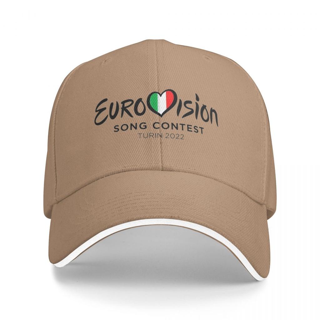 Eurovision Song Contest Logo Basebollkepsar Snapback Basebollkepsar Andningsbar Casual Keps Utomhus Unisex