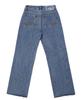 Pipilapin Women'S Cut-And-Sew Side Seam Semi-Wide Denim Pants/Fs0Wdp04F Indigo