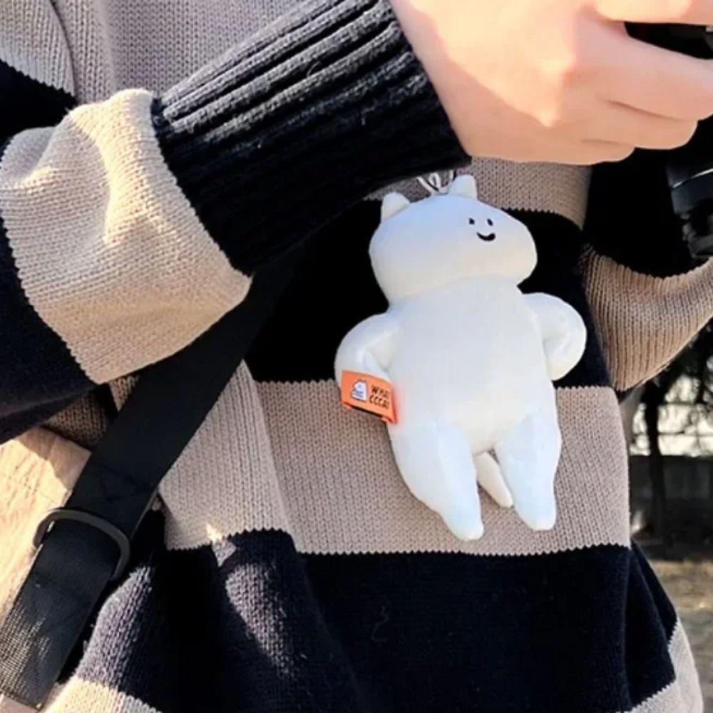 

What cat Akimbo Plush Pendant Cartoon Anime Office Cute Cat Doll Kids Birthday Gift Cat