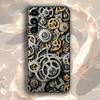 Steampunk Zahnrad Mechanisch COOL Handyhülle Für Samsung Galaxy A73,31,32,72,41,53,52,71,22,5G,Note,J7,8,9 Weiche Schwarze Hülle