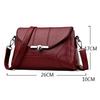 2025 New Fashion Shoulder Bag Soft Leather Waterproof Messenger Bag Leisure Commuter Versatile Crossbody Bag