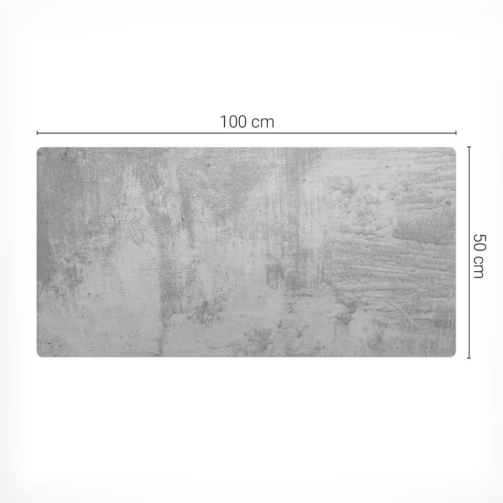 Desk Pad For Graphic Designers And Designers Concrete Texture 100X50 Cm