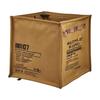 60L Large Capacity Portable Folding Trash Can Lawn & Leaf Waste Bag with Rope Storage Durable Oxford Fabric for Outdoor Camping