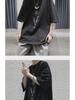 T-shirt da uomo Harajuku stile BF vestibilità larga manica corta con grafica