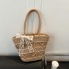 Urban Simple Single-shoulder Vacation Single-shoulder Hand-held Beach Bag for The Seaside