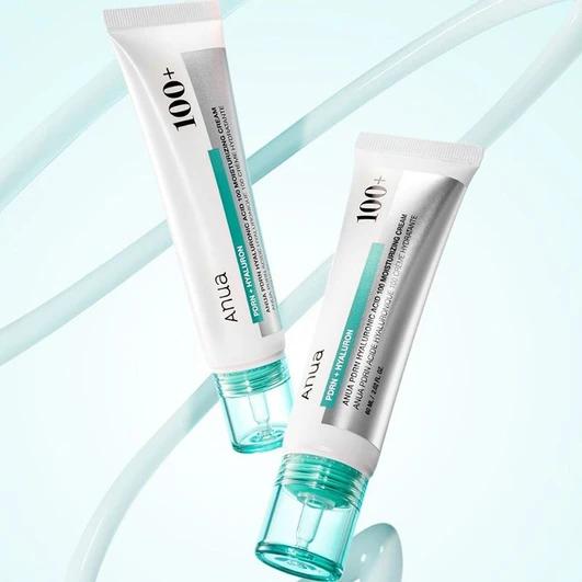 ANUA PDRN Hyaluronic Acid 100 Moisturizing Cream 60ml soothing barrier repairing daily face cream 60ml*1
