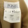 FOXEY BOUTIQUE made in Japan Strick Langer Rock 40 beige Damen Gebraucht