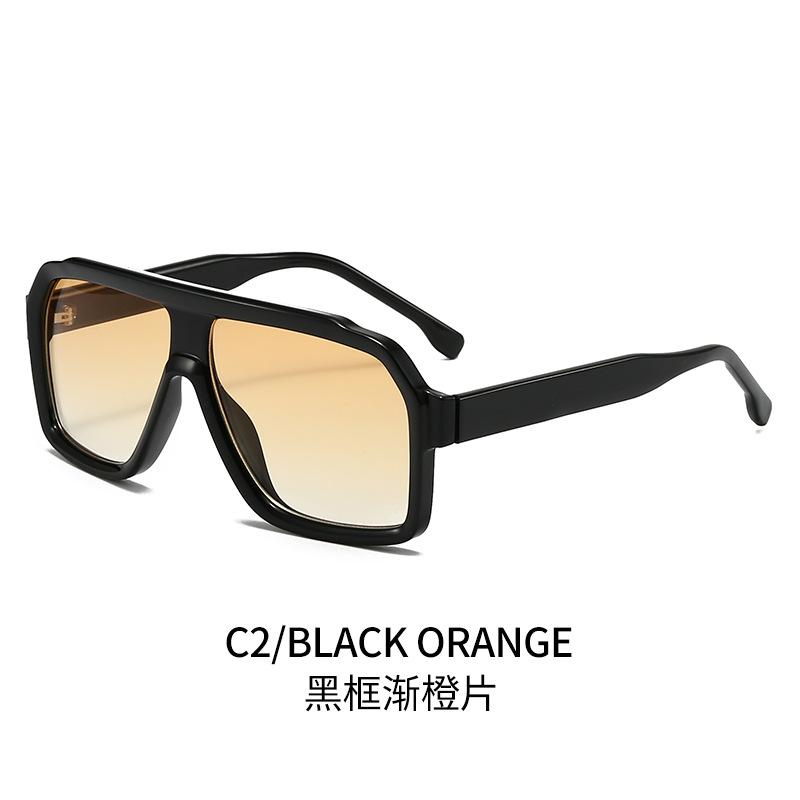 New Retro Pilot Sunglasses UV400 Protection Fashion Gradient Lens Luxury Square Shades for Men Women Outdoor Driving