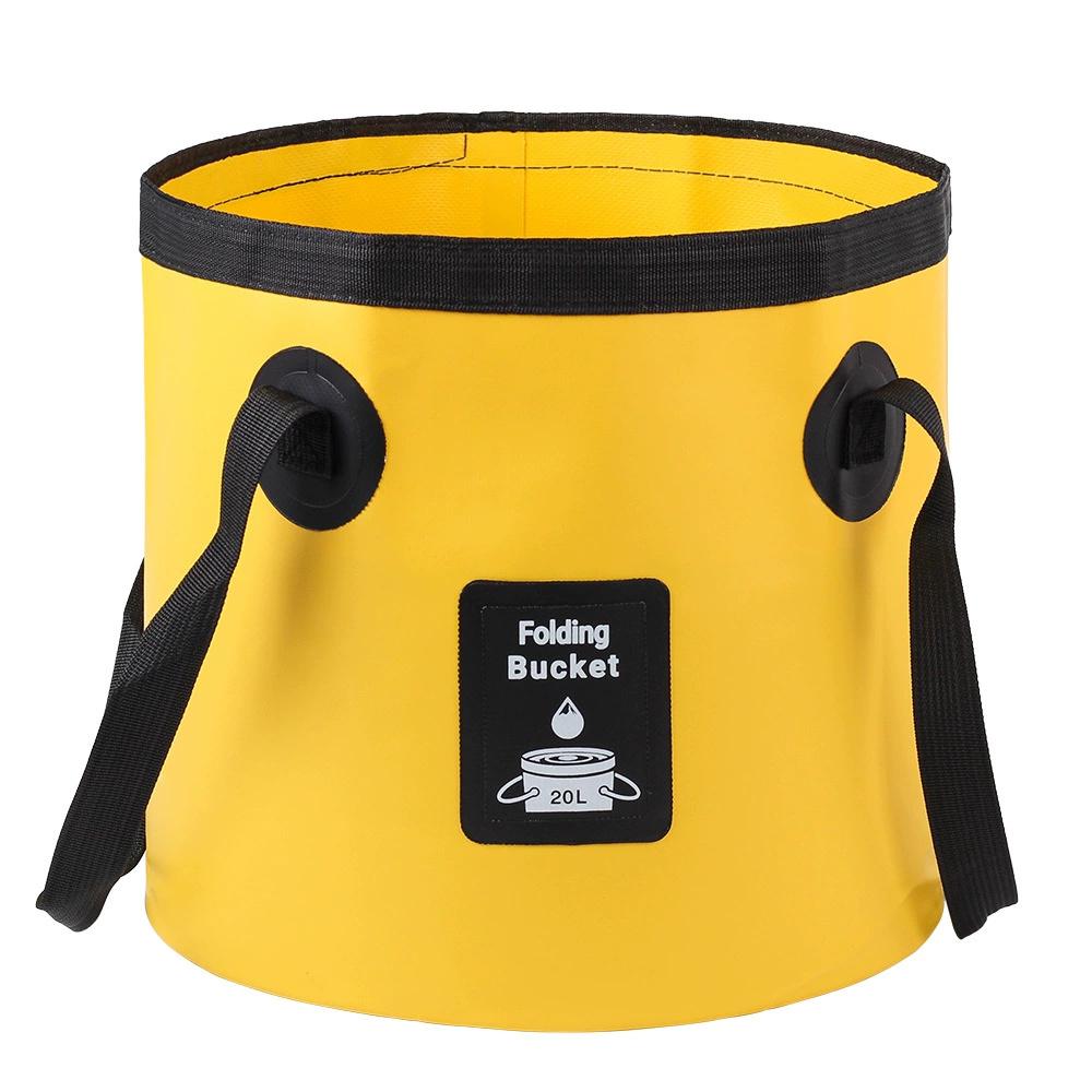 12L 20L Bowl Sink Washing Bag Car Wash Bucket Portable Outdoor Travel Foldable Water Multifunction Folding
