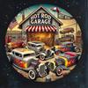 Vintage Hot Rod Garage Round Metal Sign Car Decor for Home