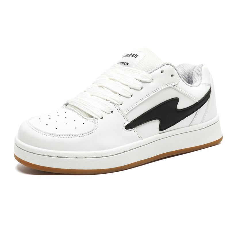 Men and Women Versatile Couple Bread Shoes Fashion Hong Kong Style Han Su Ins Little White Shoes Niche Retro Student Casual Board Shoes