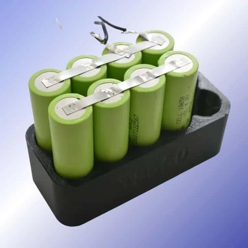4 Piece Set 18650 Spot Welding Fixture Battery Fixed of Lithium Battery Welding Fixture Spot Welding Fixed Assembly Bracket