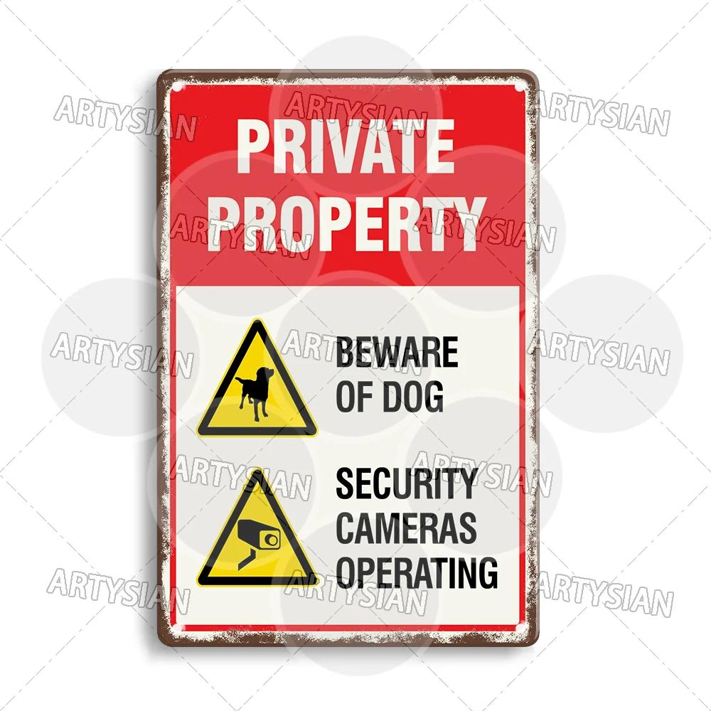 No Trespassing Plaque Private Property Waring Metal Sign Beware of Dog Private Jetty No Public Use Do Not Enter Restricted Area