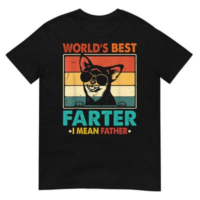 Weltbester Pupser Ich meine Vater Vatertag Lustiges Papa Hunde T-Shirt