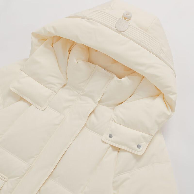 Xue Zhong Fei Women's Short Hooded Loose Fit Casual Down Jacket