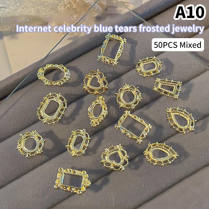 

Голубые слезы, кошачьи глаза, глазурь, ретро-украшение ногтей, аксессуары для ногтей, стереоскопический маникюрный салон, мастера и любители маникюра