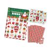 34 Christmas Themed Bingo Cards For 24 People Group Games Party Supplies Family Gathering Interactive Paper Game