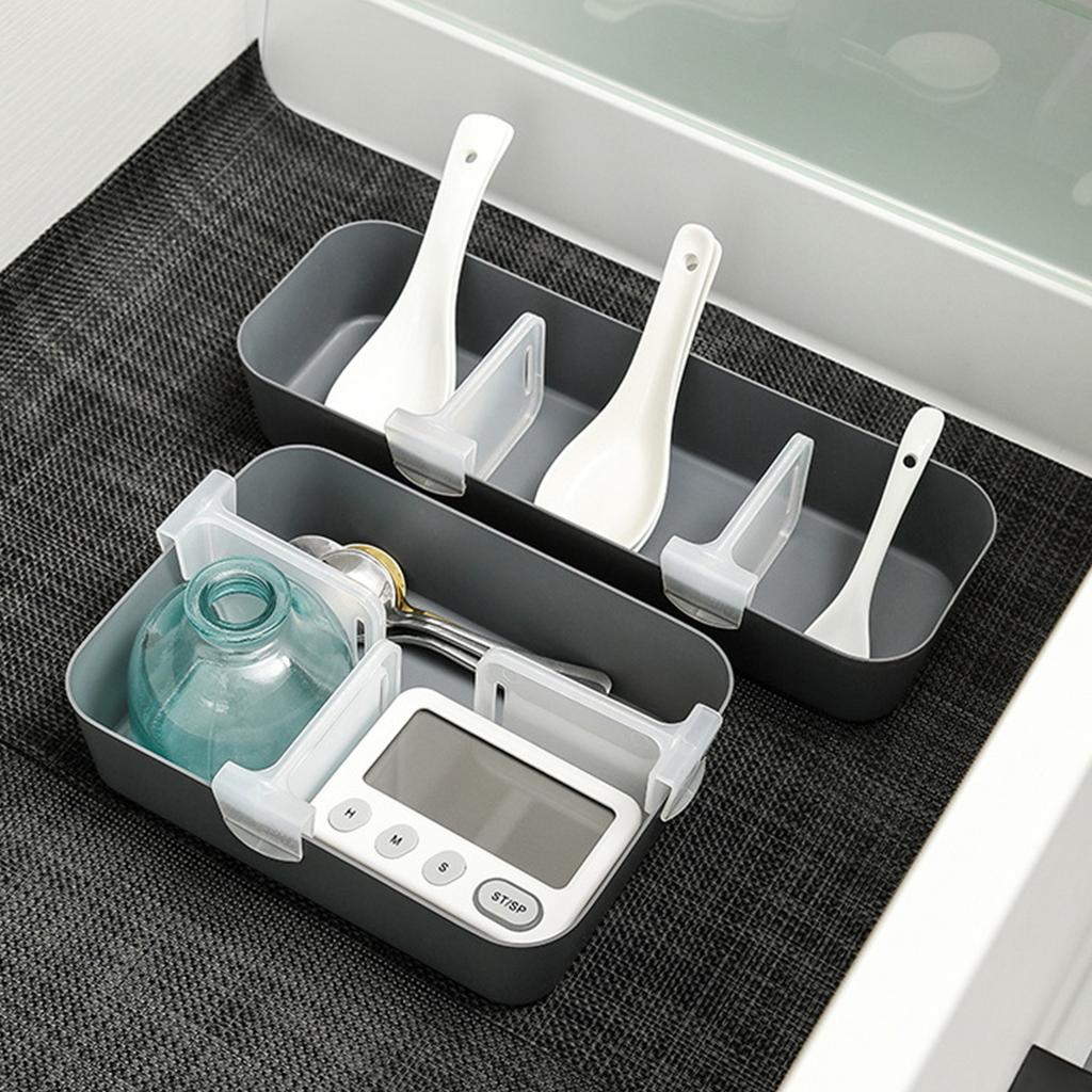 4Pcs Retractable Refrigerator Divider Clip Extendable Fridge Separator