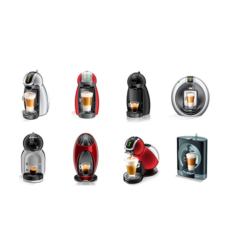 Adaptér na kávové kapsle pro kávovar Dolce Gusto Edg 466 Gusto Opakovaně použitelný konvertor kávových kapslí Snadné použití Kompletní příslušenství