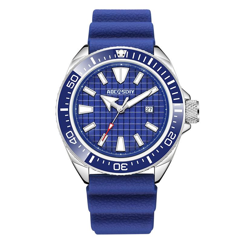 AOCASDIY Casual Men Watch High Quality Watch for Men Luxury Waterproof Luminous Chronograph Man Wristwatch Quartz Men's Watches