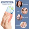 Ice Face Roller & Stainless Steel Gua Sha Tool Set, Facial Massager Ice Roller Skin Care Tool Beauty Set Lifting Contouring Tool