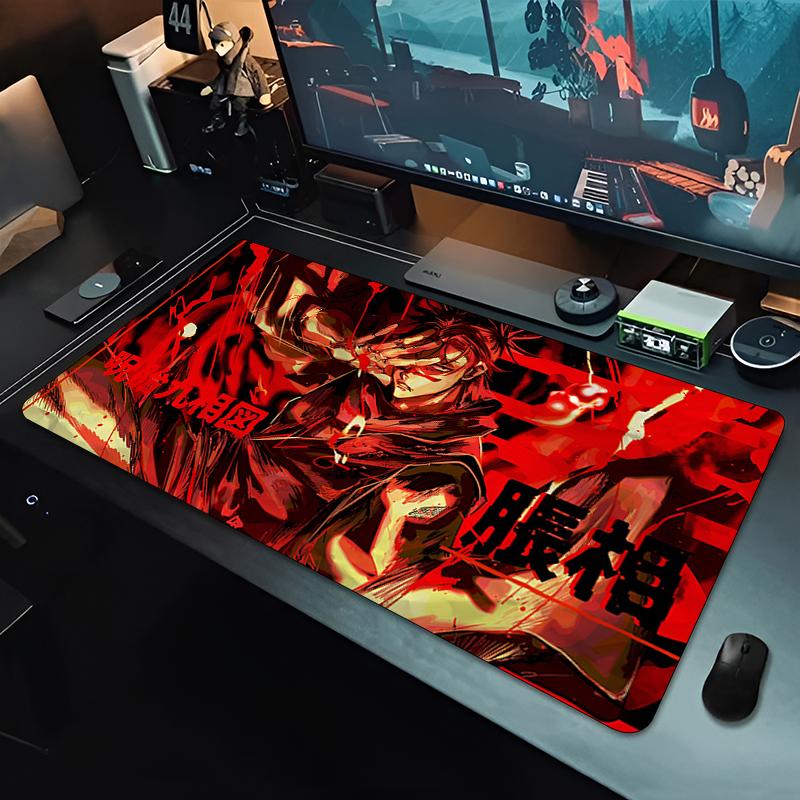 Gaming Mouse Pad J-jujutsu Kaisen Choso Japanese anime Large Extended Gamer Desk Mat Non Slip Office Mouse Pads Smooth Surface