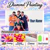 Backstreet Boys 5D DIY Diamond Painting Custom Name Text, Full Drill Rhinestone Mosaic Art Home Gift