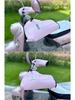Electric Bicycle Winter Handlebar Cover: Waterproof, Windproof, Thick Fleece Gloves for Cold-Proof Riding