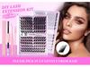 European & American Slanted Flying Fox Series Dense Cluster DIY False Eyelashes