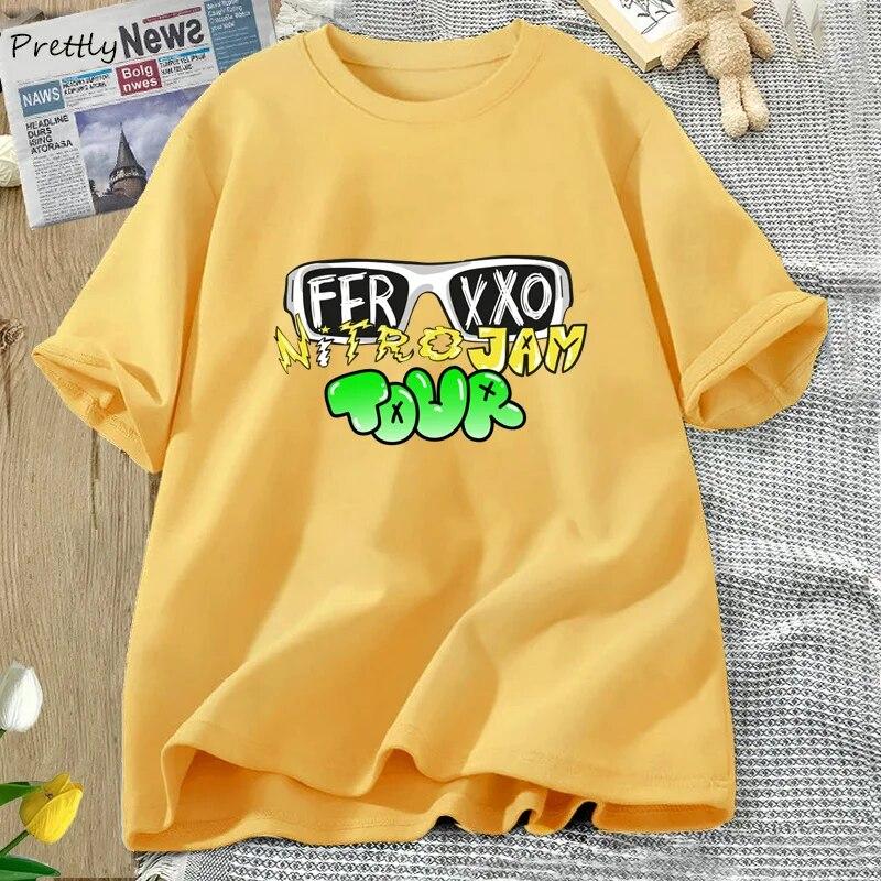 

Feid Ferxxo футболки унисекс женские рэпер 90-х годов Underground Feid Merch унисекс футболка Feliz футболка летние хлопковые футболки с короткими рукавами унисекс 4XL