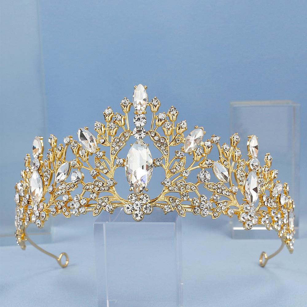 

Новый стиль лесной феи красоты корона аксессуары для волос свадебные аксессуары свадебный головной убор корона 16.5CM