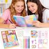 DIY Journal Kit Voor Tiener Meisjes - Alles-in-één Schrijfwaren & Dagboek Set Met Stickers Scrapbook Knutsel Cadeau Voor Pre-tiener 20ml