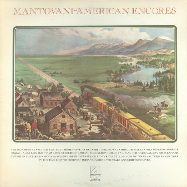 

LP Record MANTOVANI & HIS ORCHESTRA - American Encores PS915 LONDON 1976 US Jazz Used