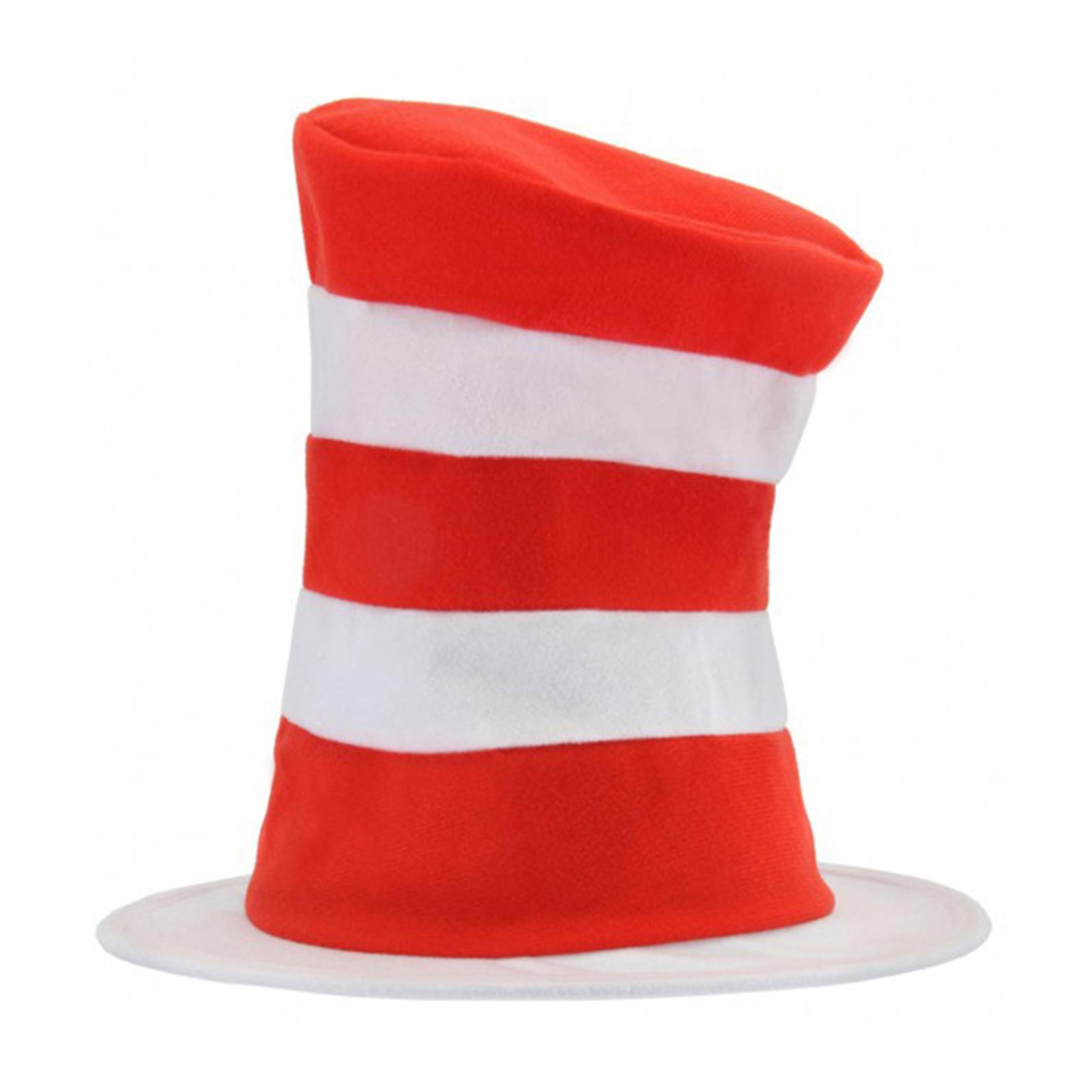 

Party Dr Seuss Hat for Adult Friends Gathering Funny Top Cap Cosplay Costume Cap Prank Festive Party Accessory A
